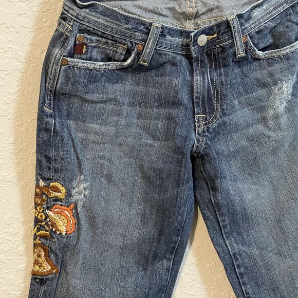 Miss Me Embroidered Bootcut Jeans Womens Size 29 - Picture 2 of 10